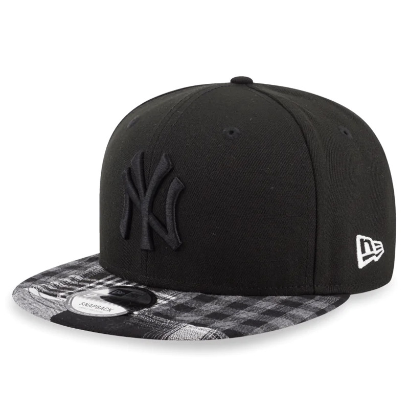 TOPI SNEAKERS NEW ERA 9FIFTY NEW YORK YANKEES CHECK PATCHWORK SNAPBACK